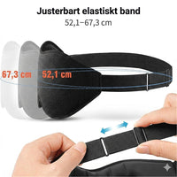Slaapmasker met volledige verduistering en verstelbare band