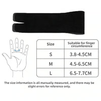 Vinger-compressiesteun met verstelbare pasvorm