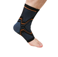 Compressiekous tegen fasciitis plantaris met voetboogsteun