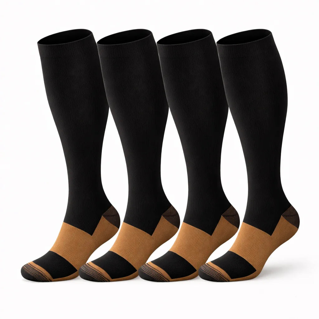Compressiekousen voor dagelijks gebruik – 4-pack