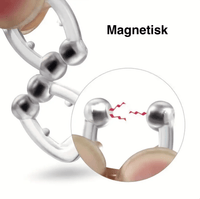 Magnetische anti-snurk neusclips van silicone – 6-pack