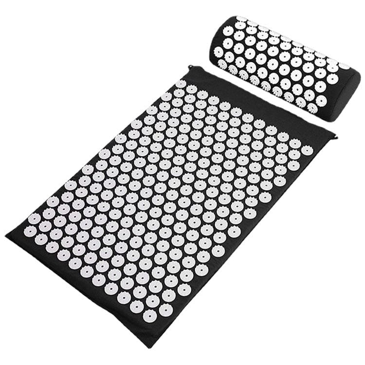 Acupressuur-spijkermat met ergonomisch nekkussen voor ontspanning
