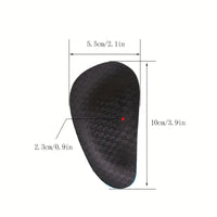 Ademende voetboog-inlegzolen met steun – 2-pack