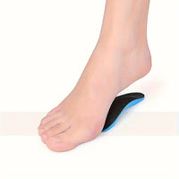 Ademende voetboog-inlegzolen met steun – 2-pack
