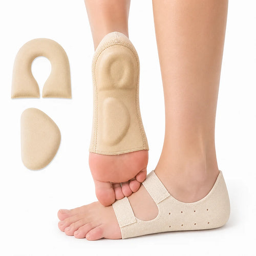 Ademend hielstuk met zachte vulling (2-pack)