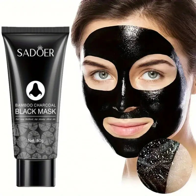 Diepreinigend gezichtsmasker met bamboekoolextract