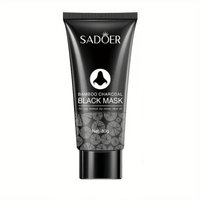 Diepreinigend gezichtsmasker met bamboekoolextract