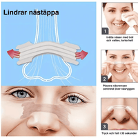 Anti-snurkstrips met neusspreider voor een vrijere ademhaling (20-pack)