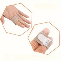 Herbruikbare teensteunen en vingerbandjes voor stabilisatie – 5-pack