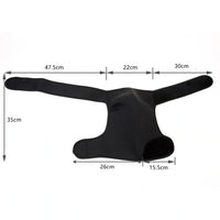 Schouderbrace met compressiemouwen voor stabiliteit en ontlasting
