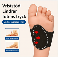 Ergonomische voetboogsteunen – schokdempend, 1 paar