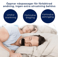 Milde mondtape tegen snurken – 30-pack voor neusademhaling