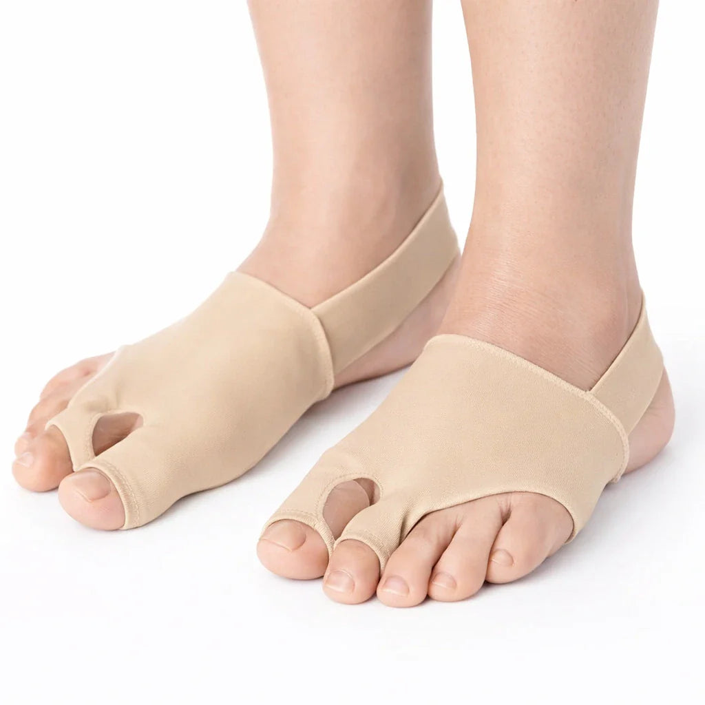 Teenspreider met corrigerende steun tegen hallux valgus