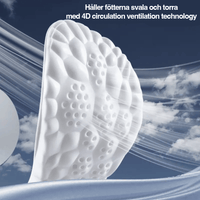Cloud 4D inlegzolen met schokdemping voor hielspoor