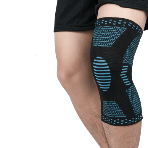 Elastische kniebrace met compressie voor dagelijkse steun