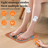 Elektrische voetmassagemat met EMS – spierstimulatie voor voeten en onderbenen