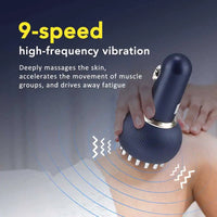 Elektrisch gua sha-massageapparaat met warmte en trilling