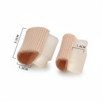 Zachte teenspreider tegen hallux valgus – 2-pack
