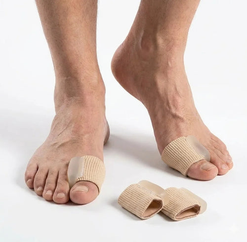 Zachte teenspreider tegen hallux valgus – 2-pack