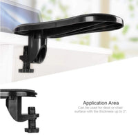 Ergonomische armsteun voor het bureau van traagschuim