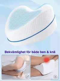 Ergonomisch beensteunkussen van traagschuim voor zijslapers