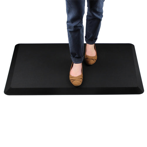 Ergonomische sta-mat voor ontlasting van voeten en hielen