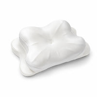 Ergonomisk sovkudde på vit bakgrund