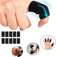Zachte vinger-compressiehulzen met steun – 10-pack