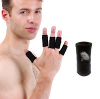Zachte vinger-compressiehulzen met steun – 10-pack