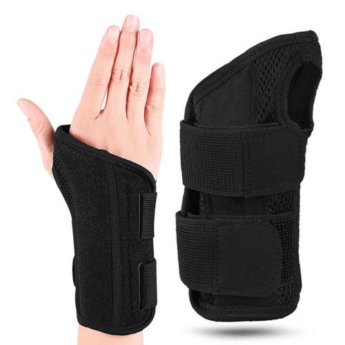 Flexibele polsbrace met verstelbare band voor stabiliteit