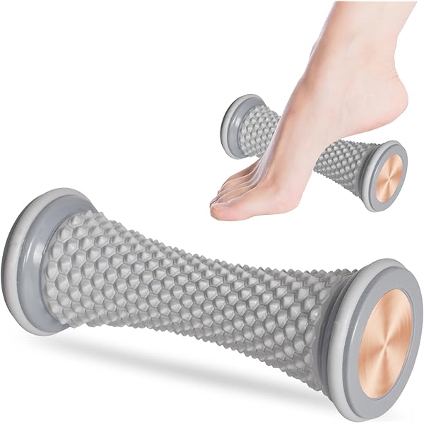 Voetmassagerol met drukpunten voor pijnverlichting