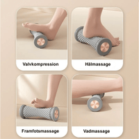 Voetmassagerol met drukpunten voor pijnverlichting
