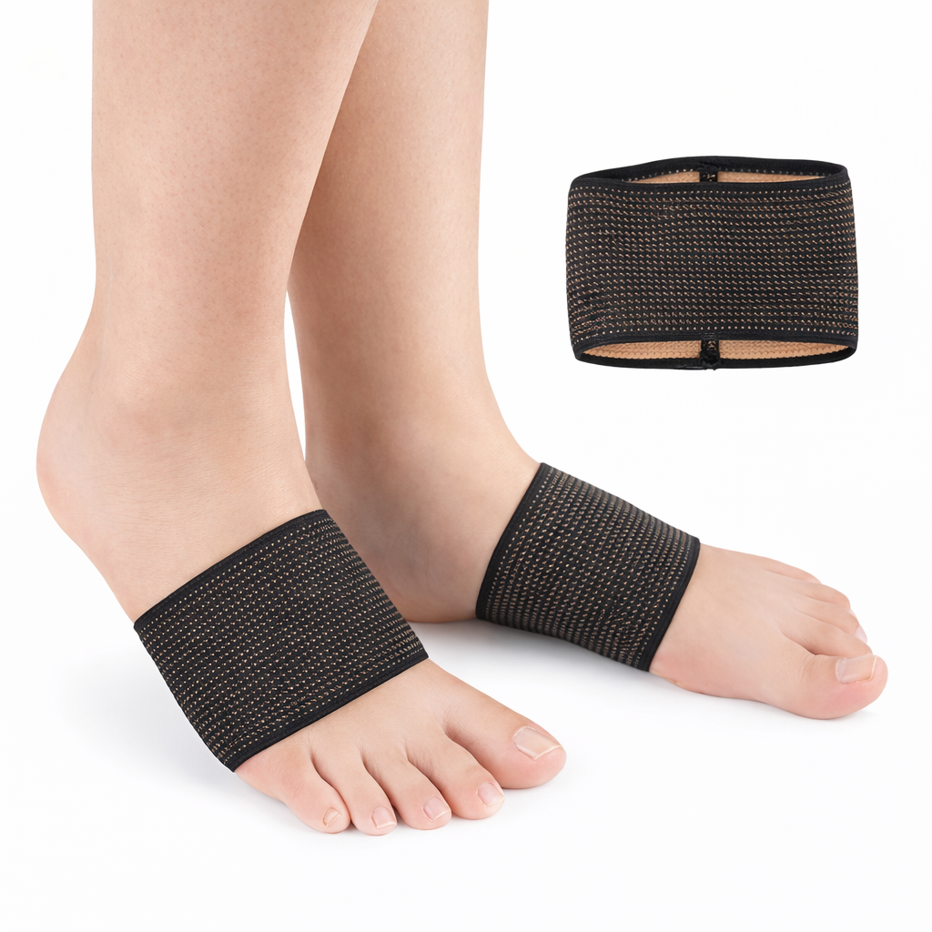 Voetboogsteun met compressie – 2-pack