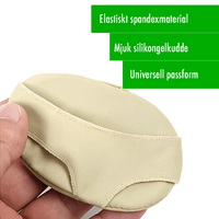 Zachte voorvoetbescherming van silicone – ontlastend 2-pack