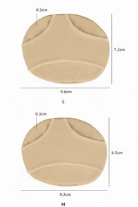 Zachte voorvoetbescherming van silicone – ontlastend 2-pack