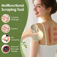 Gua sha-massageapparaat met roodlichttherapie en warmtefunctie