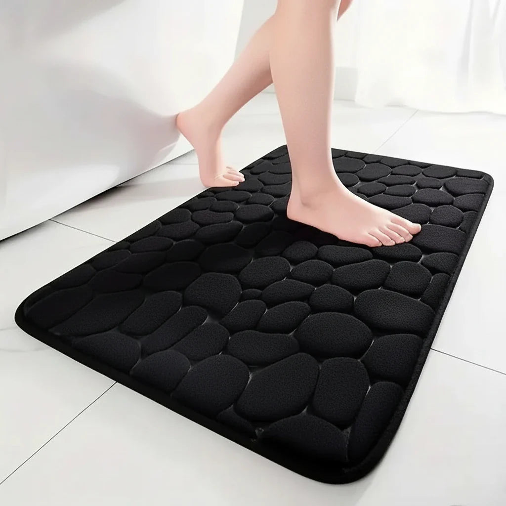 Antislip-badmat met hoge absorptie en antislip-onderkant