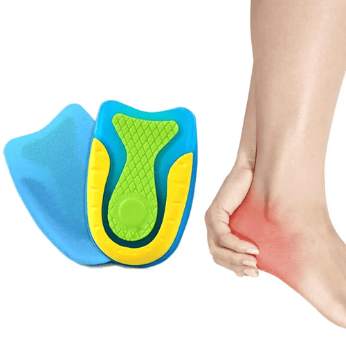 Hielkussens met schokdempende gel voor hielspoor – 2-pack