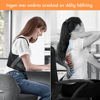 Verstelbaar houdingsvest met schoudersteun voor een betere houding