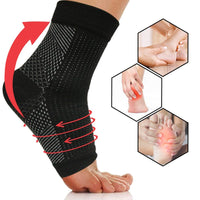 Hielspoorsok met compressie – 2-pack