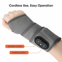 Polsband met roodlichttherapie, warmte en trilmassage