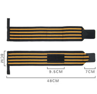 Verstelbare polsbraces met compressie voor training (2-pack)