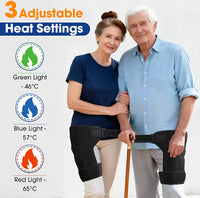 Heupwarmer met roodlichttherapie en verstelbare pasvorm