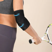 Verstelbare elleboogbrace van neopreen met klittenband