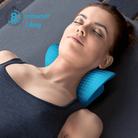 Chiropractisch nekkussen voor nekstrekking en ontlasting