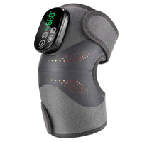 Draadloos kniemassageapparaat met roodlichttherapie en trilling