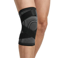 Kniebrace met compressie en verstelbare sluitband