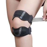Verstelbare kniebrace voor de patellapees met gerichte ontlasting
