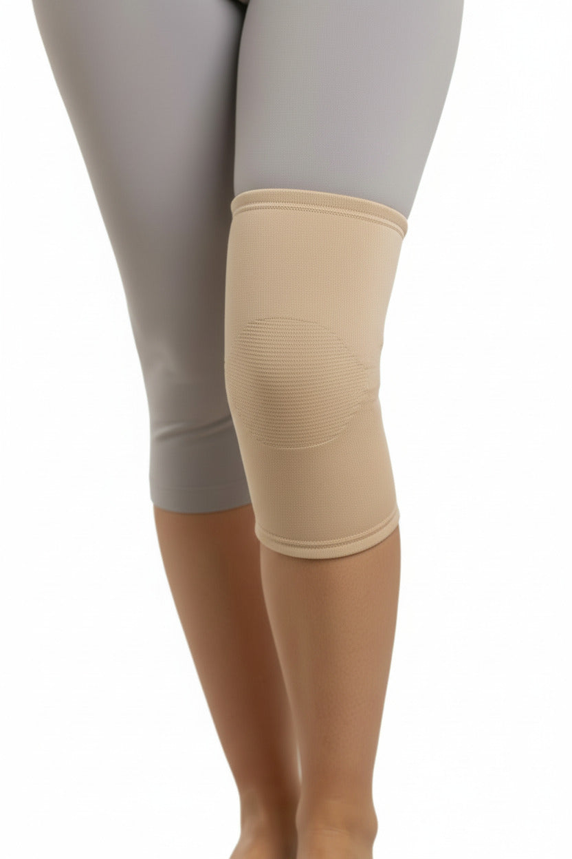 Elastische kniebrace met comfortabele pasvorm voor dagelijks gebruik