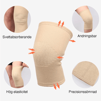 Elastische kniebrace met comfortabele pasvorm voor dagelijks gebruik